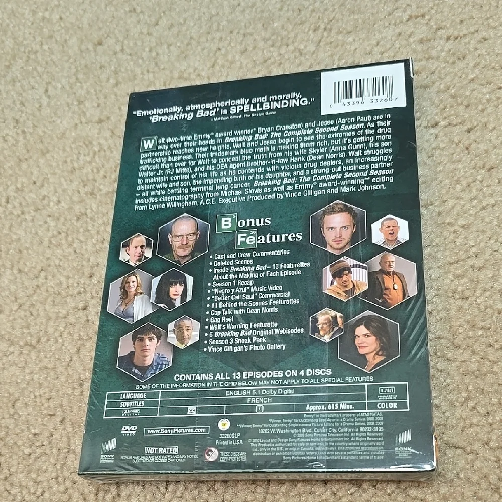 Breaking Bad Season 2 DVD